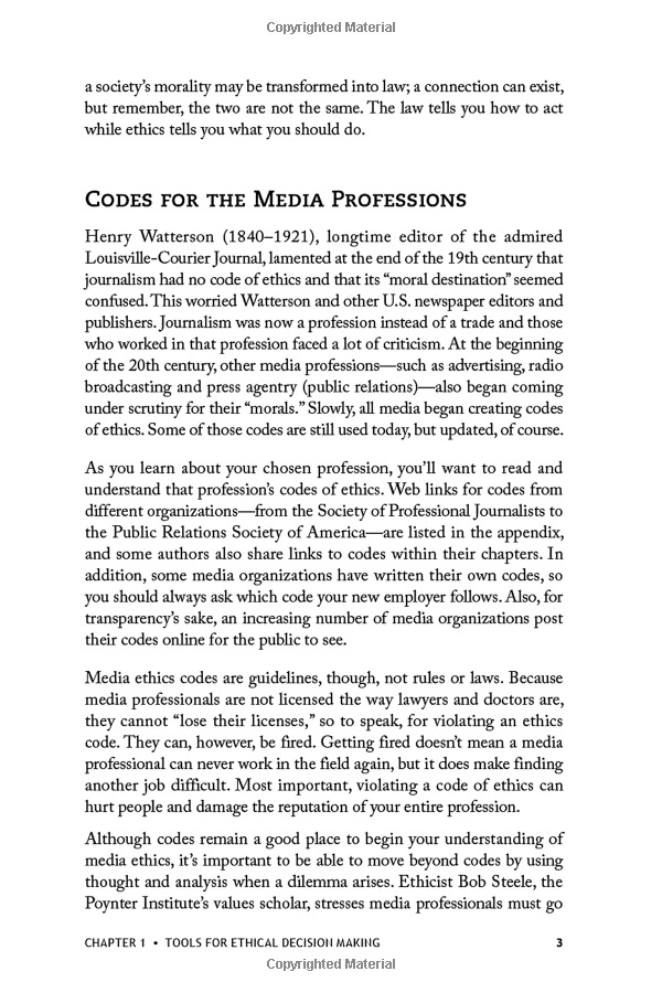 Media Ethics At Work: True Stories From Young Professionals Second Edition - FAHASA.COM