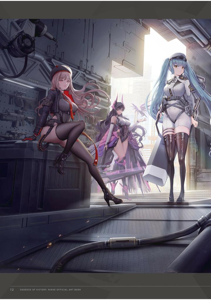 勝利の女神：NIKKE 公式アートブック - Shouri No Megami : Nikke