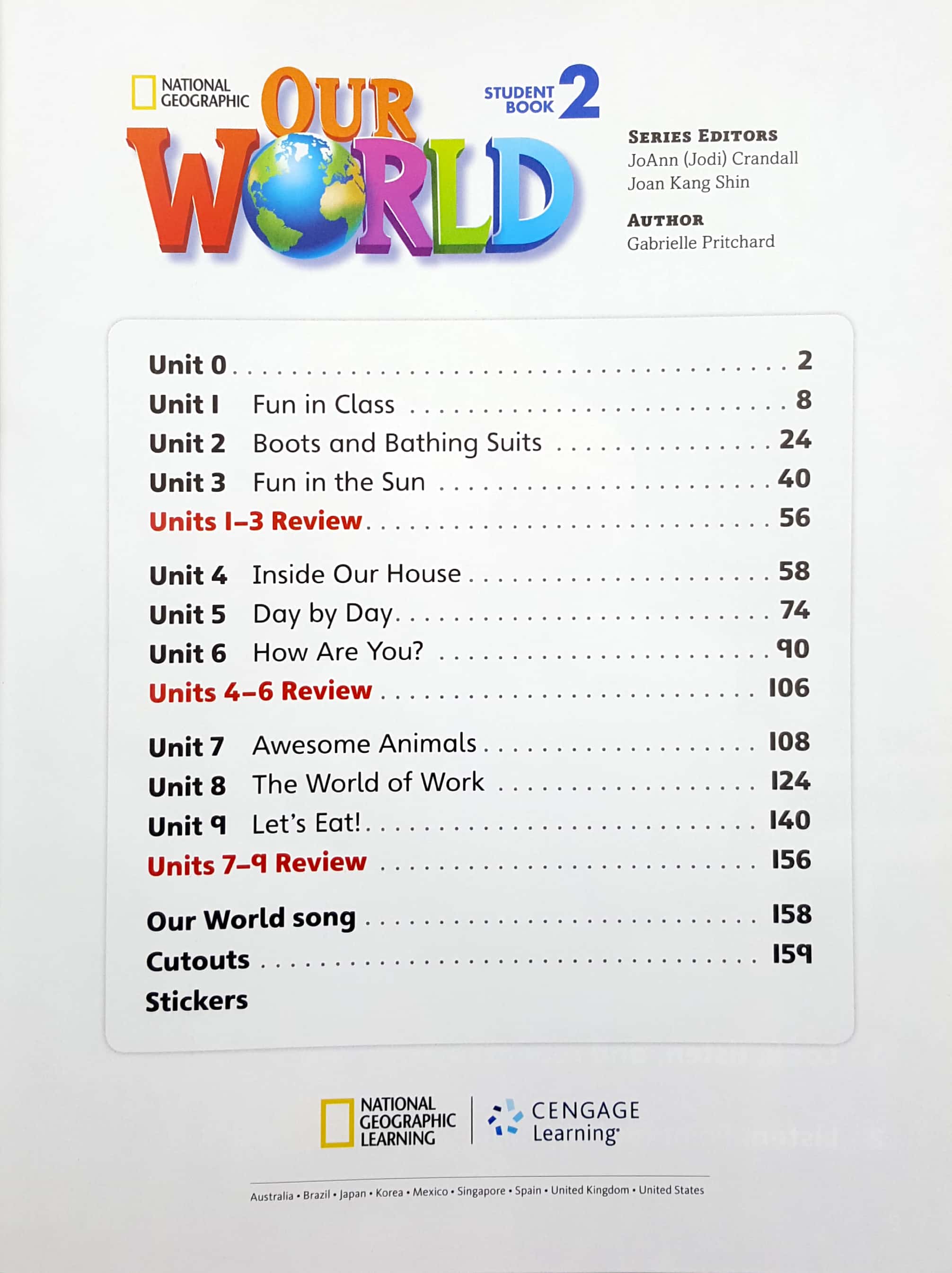 Our World Ame 2 Student Book + Student CDROM - FAHASA.COM