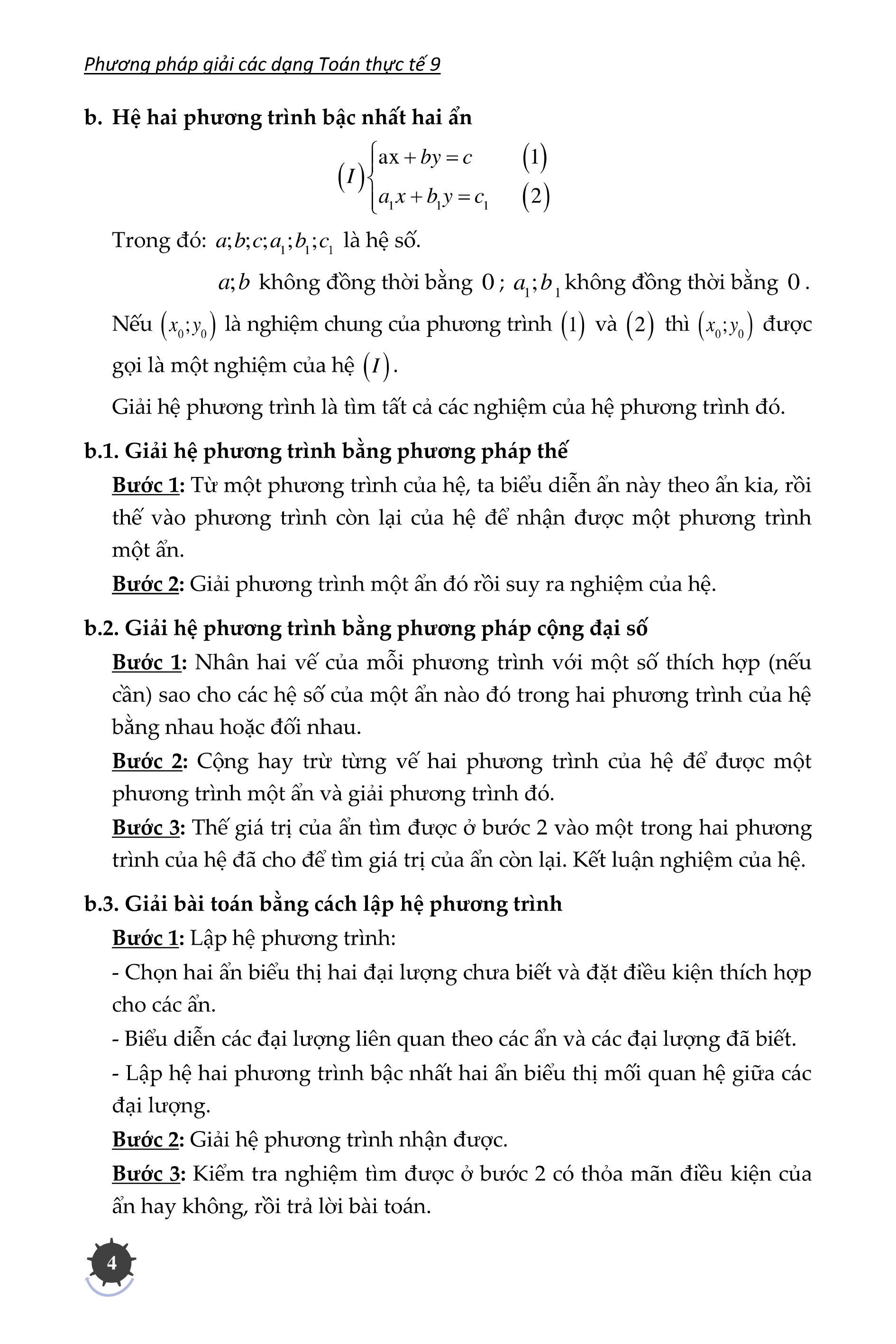 Phương Pháp Giải Các Dạng Toán Thực Tế 9 PDF Phương Pháp Giải Các Dạng Toán Thực Tế 9 PDF