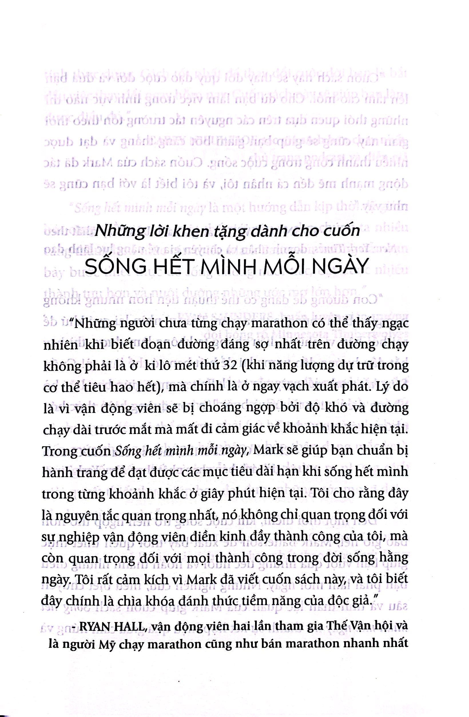 Sống Hết Mình Mỗi Ngày