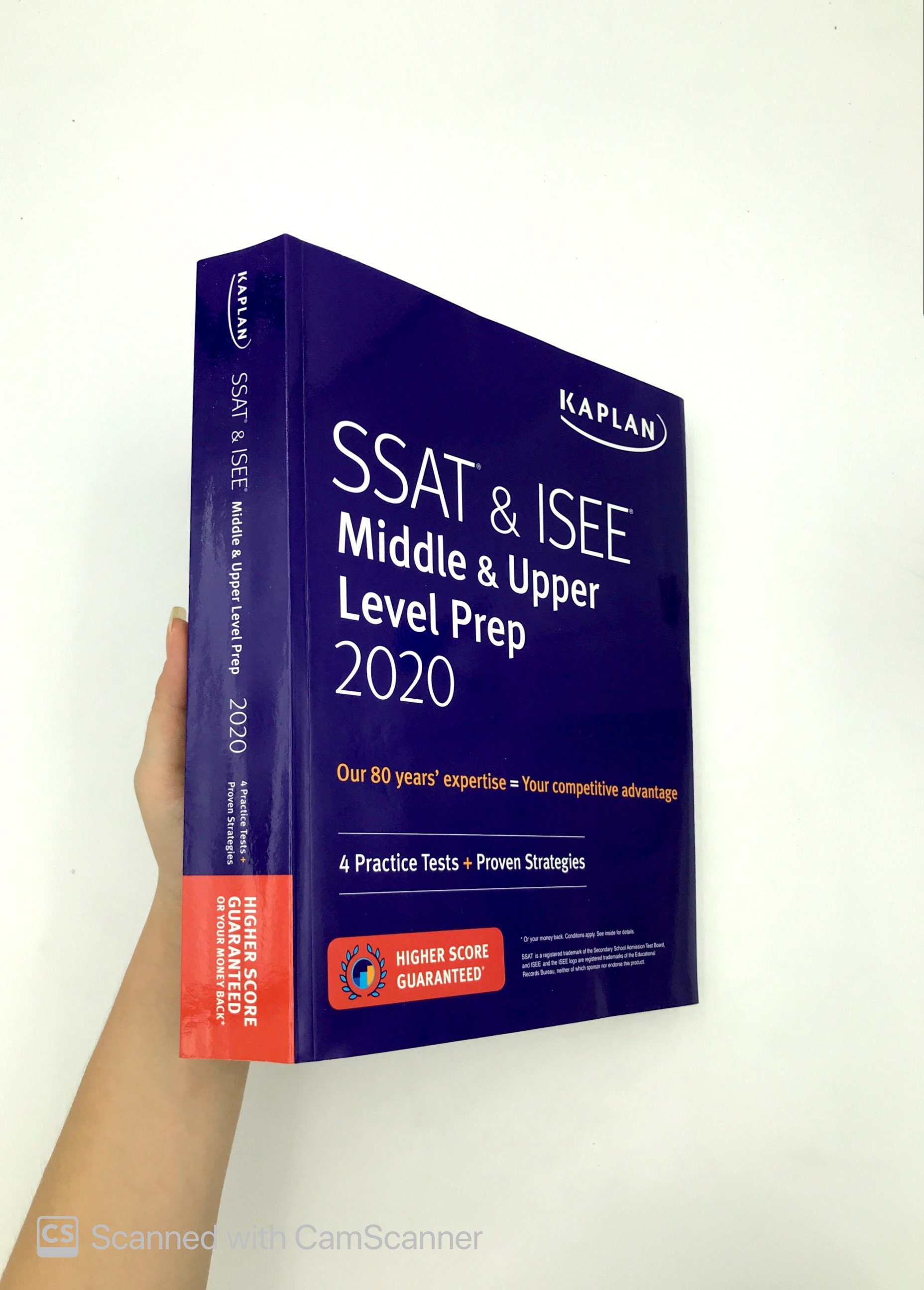 SSAT & ISEE Middle & Upper Level Prep 2020: 4 Practice Tests + 