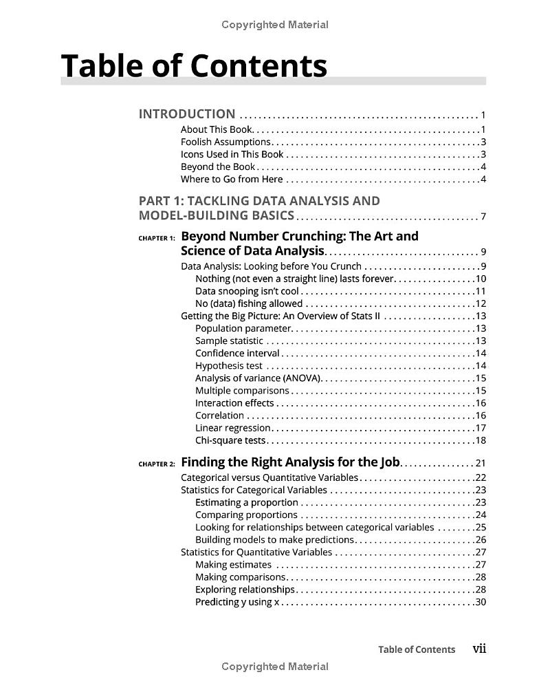 Statistics II For Dummies 2nd Edition - FAHASA.COM