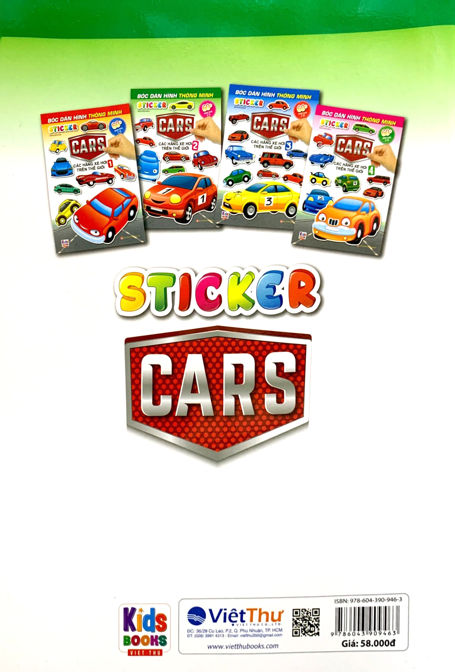 Sách Sticker Bóc Dán Hình Thông Minh - Car - Các Hãng Xe Trên Thế Giới ...