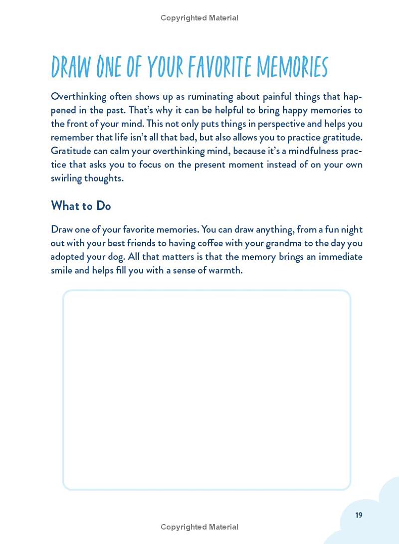 Stop Overthinking - A Workbook To Calm Your Busy Mind - FAHASA.COM