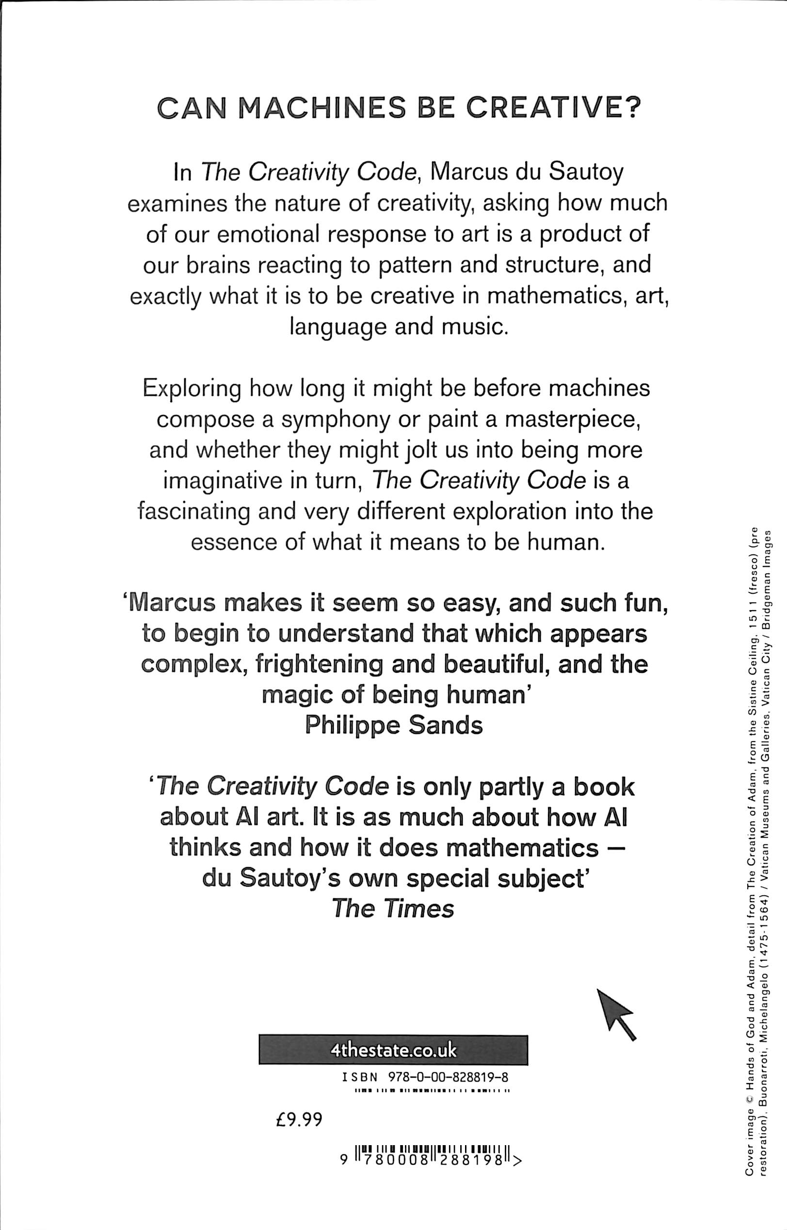 The Creativity Code - How AI Is Learning To Write, Paint And Think ...